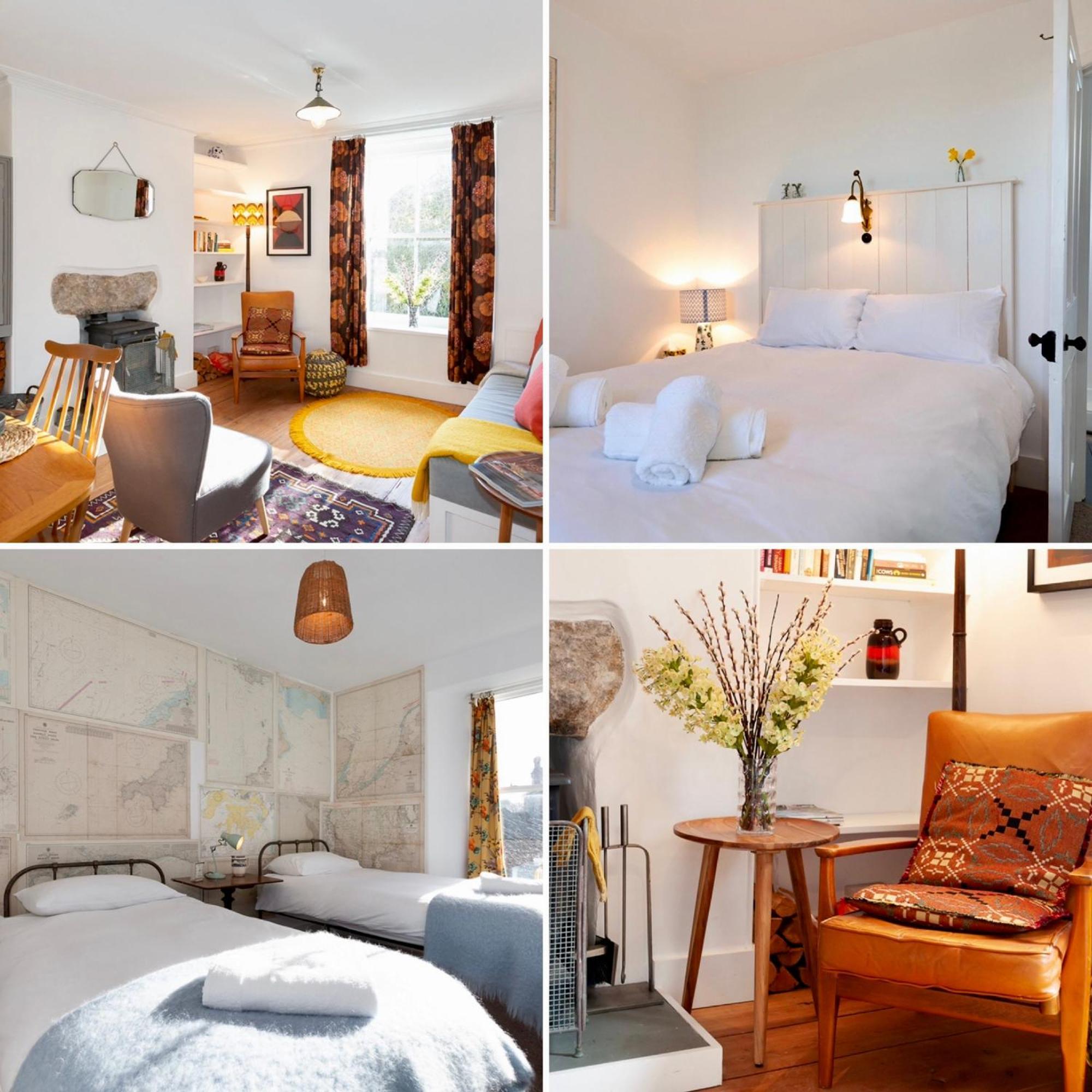 Janies Cottage~ Mousehole~Eclectic Interiors & Vintage Charm Exterior foto